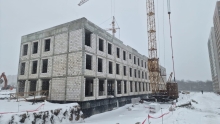 В Центральном районе Воронежа ведется строительство общеобразовательной школы на 1575 мест